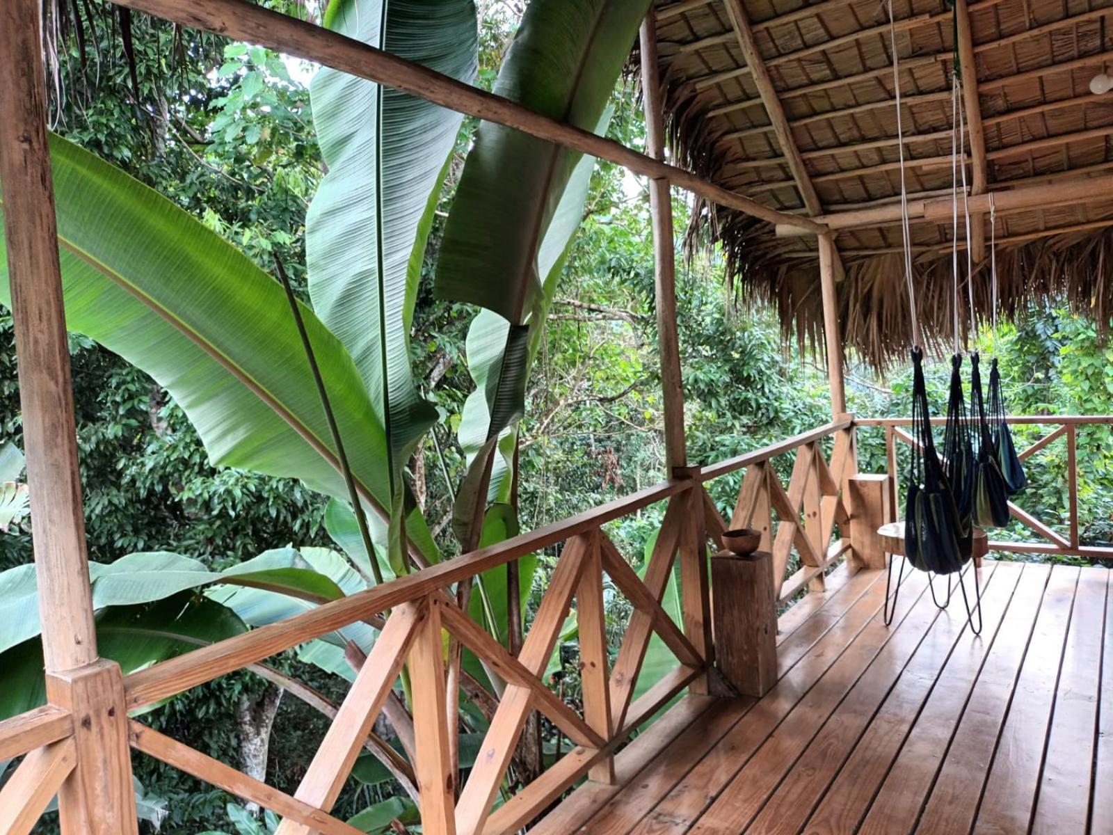 לאס טרנאס Samo Eco Lodge מראה חיצוני תמונה